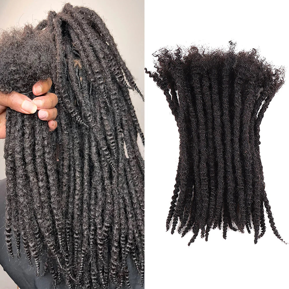 Textured Locs Human Hair (20 locs per bundle)