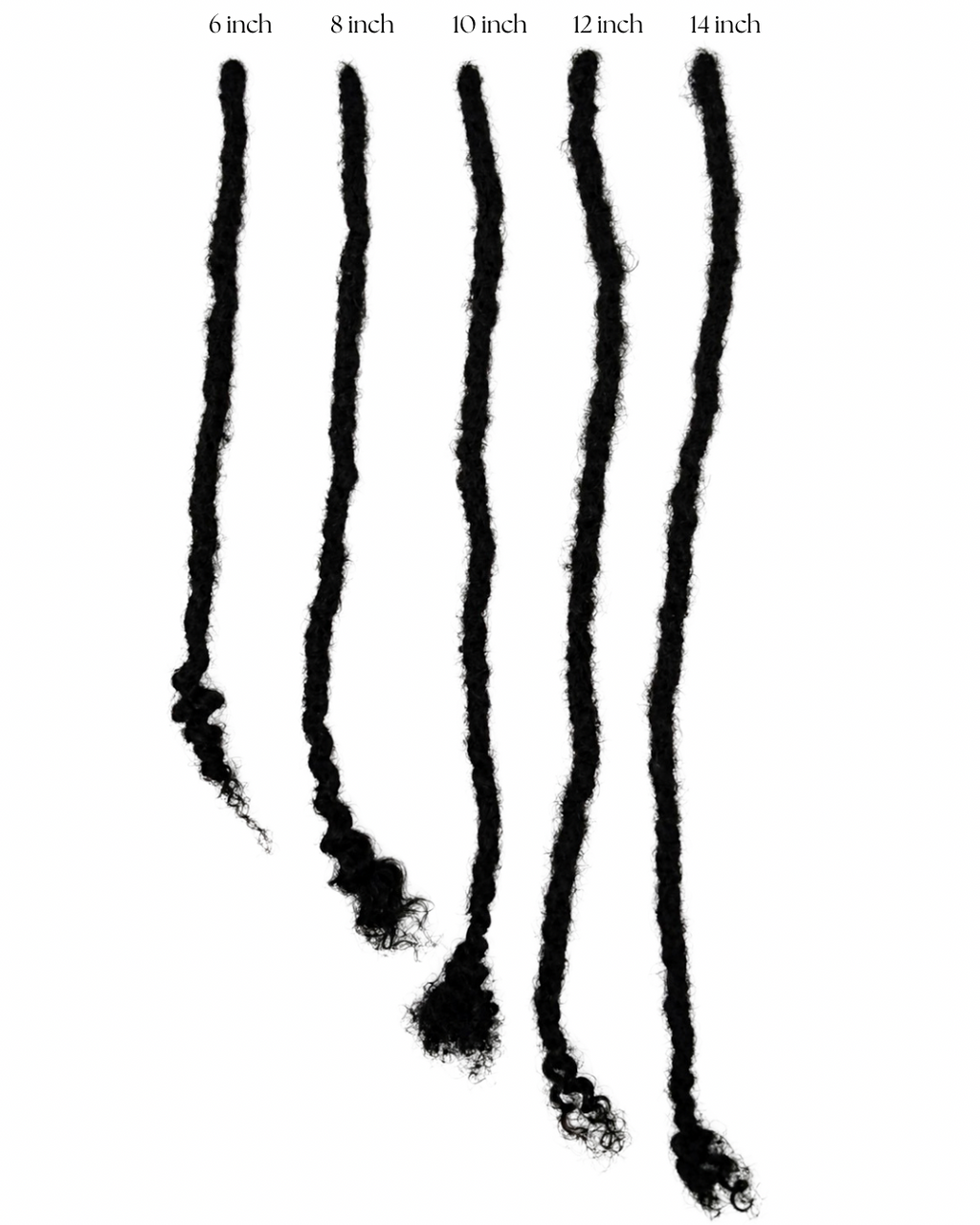 Texture Locs - Human Hair Extensions