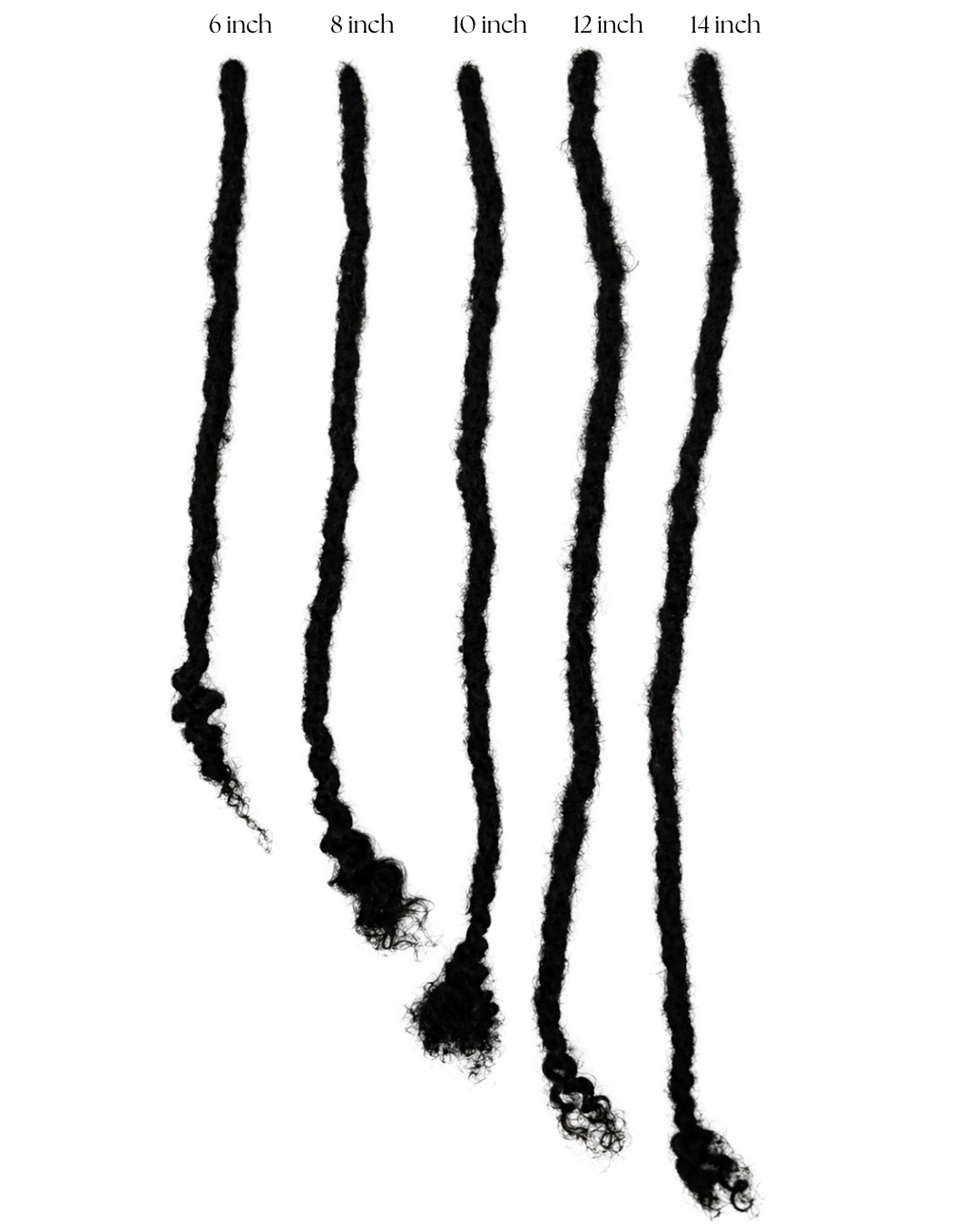 Texture Locs - Human Hair Extensions